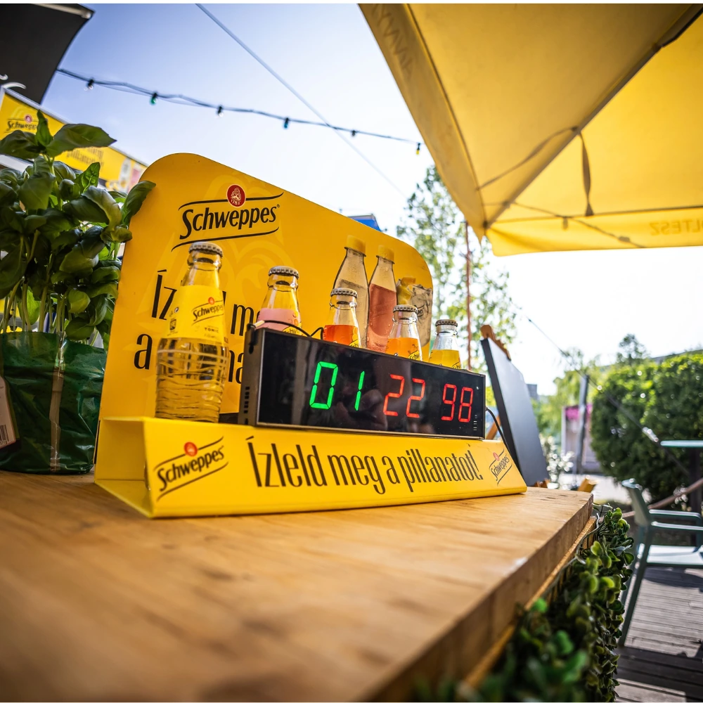 schweppes timer